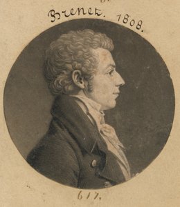 Möjligen Henry Brunet av Charles Balthazar Julien Févret de Saint-Mémin