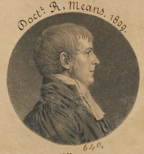 Robert Means av Charles Balthazar Julien Févret de Saint-Mémin