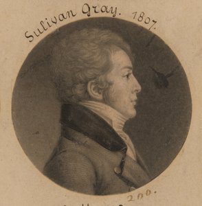 Sulivan Gray av Charles Balthazar Julien Févret de Saint-Mémin