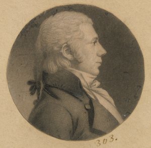 Oidentifierad man av Charles Balthazar Julien Févret de Saint-Mémin