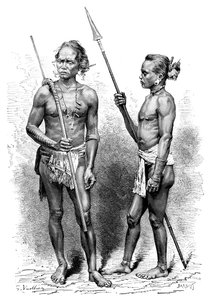 Moi people, Indonesien, 1895.