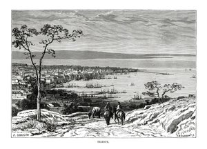 Trieste, Italien, 1879 av Charles Barbant