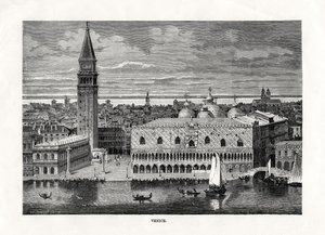 Venedig, Italien, 1879 av Charles Barbant