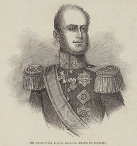 Hans Majestät Konungen av Holland av Charles Baugniet