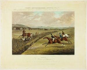 Climax of Disaster, från Grand Leicestershire Steeplechase av Charles Bentley