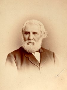 Ivan Turgenev, rysk författare, sent 1800-tal av Charles Bergamasco