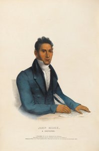 John Ridge - en cherokes av Charles Bird King
