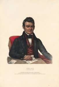 John Ross - en cherokesisk hövding av Charles Bird King