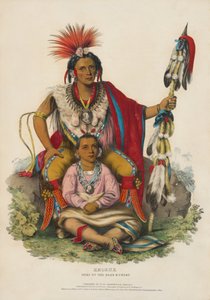 Keokuk - hövding för sac- och foxfolken av Charles Bird King