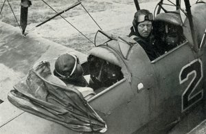 RAF-pilot lärde sig flyga under andra världskriget, 1941.
