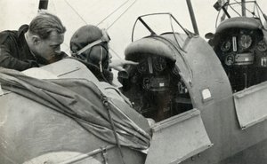 RAF-pilot lärde sig flyga under andra världskriget, 1941.