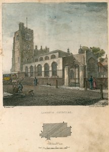 Lambeth-kyrkan av Charles Burton