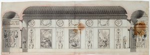 Inredning av Catherine Palace, Tsarskoye Selo, Ryssland, 1780-talet