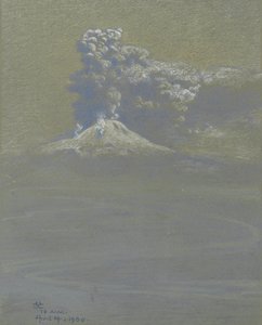En skur av aska på Ottaviano, 14 april 1906