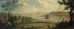 En resenär som vilar på Broke Halls område, Suffolk av Charles Catton