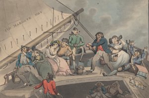 På väg den 12 januari 1795. av Charles Catton the Younger