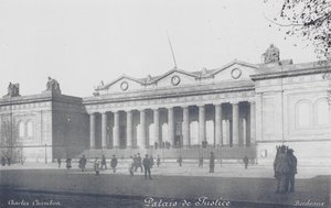 Bordeaux: Palais de Justice (svartvitt foto) av Charles Chambon