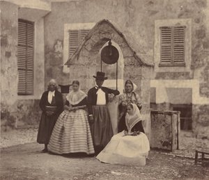 Balearerna, byborna i Palma och dess omgivningar, 1860.