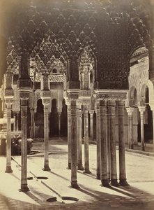 Lejonets domstol i Alhambra (Patio de los Leones en la Alhambra)