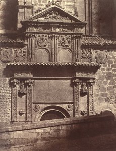 Portalen till den Helige Andes kloster, Salamanca, 1853. av Charles Clifford