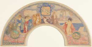 Souvenir från Sevilla, 1905. av Charles Edward Conder