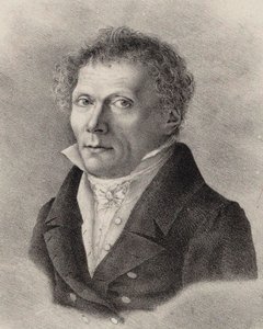 Porträtt av tonsättaren Anton Reicha 1770-1836, 1830. av Charles Constans
