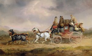 Mail Coaches on the Road: The Louth-London Royal Mail utvecklas i snabb takt