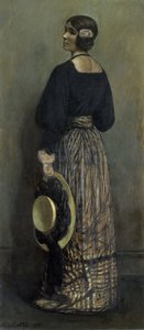 Porträtt av fröken J.L.B. av Charles Cottet