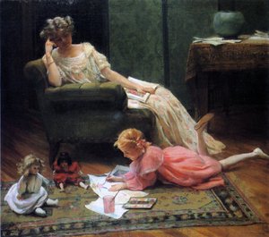 Ser på barnens lek, 1909
