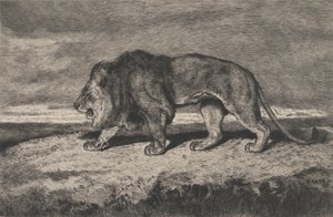 Lejonvandring, 1866-1897. av Charles Courtry