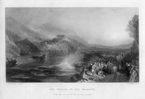 Invigningen av Walhalla, 1800-talet.