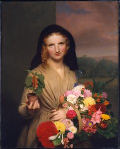 Blomstertjejen av Charles Cromwell Ingham