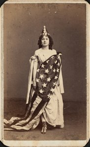 Isabelle "Belle" Freeman, ca 1860 (foto) av Charles D. Fredricks