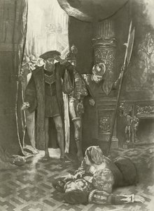 Lucrezia Borgia, Sista akten sista scen (gravyr) av Charles D. Graves