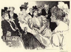 Ett salongste av Charles Dana Gibson