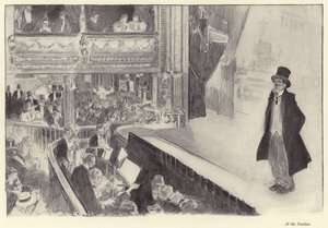 Vid Paviljongen av Charles Dana Gibson