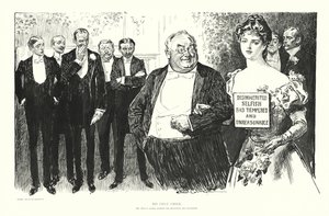 Hans enda barn (litografi) av Charles Dana Gibson