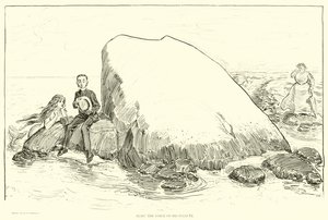 Illustration för The Social Ladder av Charles Dana Gibson