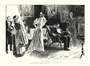Inte ett spöke (litografi) av Charles Dana Gibson