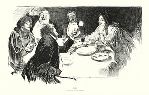 Pussel (litografi) av Charles Dana Gibson