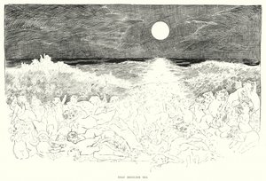 Det där rastlösa havet (litho) av Charles Dana Gibson