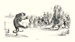 Tid! (litografi) av Charles Dana Gibson