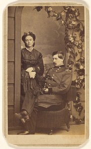 [General George Brinton McClellan och hans fru]