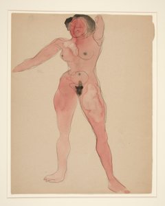 Naken kvinna av Charles Demuth