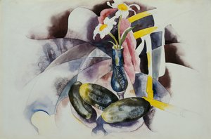 Blommor och gurkor av Charles Demuth
