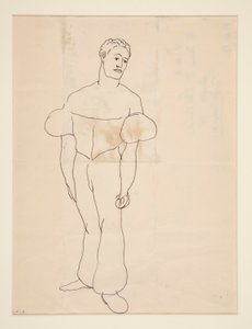 Jonglör eller man i kostym av Charles Demuth