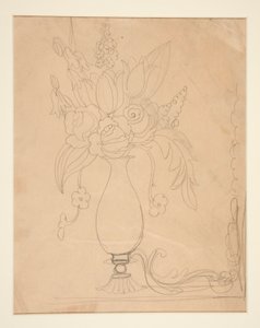 Vas med blommor av Charles Demuth