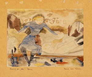 Zolas Nana, 1915 av Charles Demuth