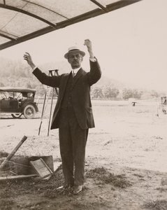 Porträtt av Albert Francis Zahm 1862-1954, 1914. av Charles Doolittle Walcott