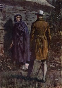 Illustration för The Amateur Gentleman av Jeffery Farnol (litho i färg)